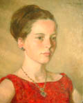 Young Lady in Red